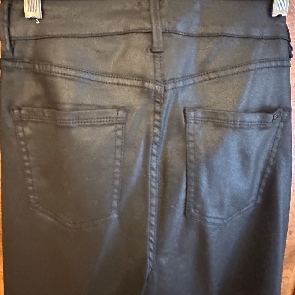 White House Black Market High-Rise Black Skinny Jeans 25$ - Picture 6 of 7